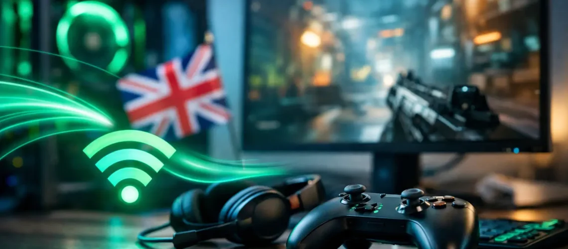 Best Internet for Online Gaming in the UK
